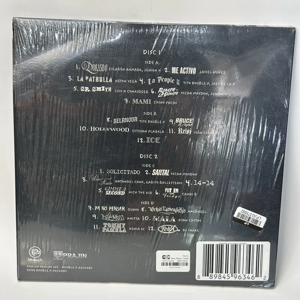 Peso Pluma- `Exodo 2 Vinyl's Limited Edition Target Exclusive (see des..) - Picture 2 of 3